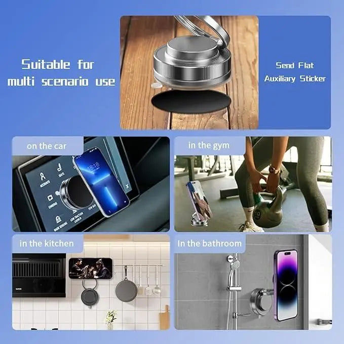 Vacuum Absorption Magnetic phone holder  bracket