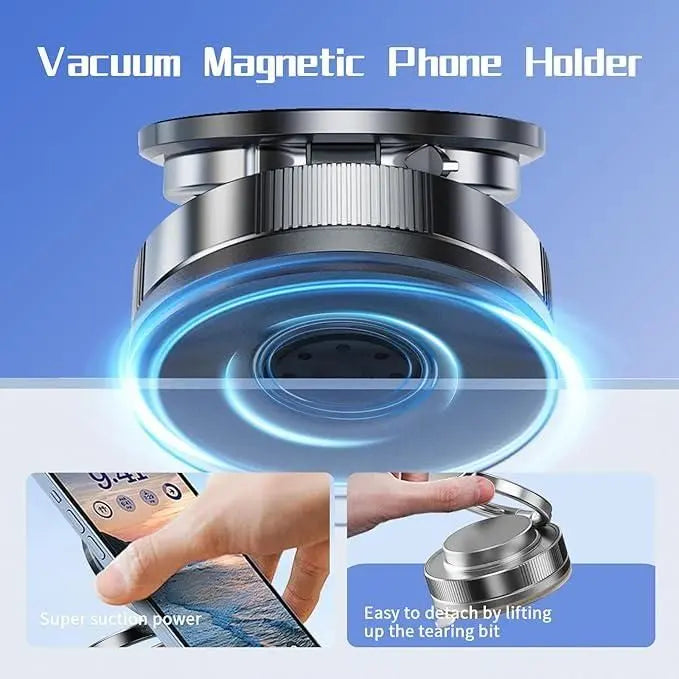 Vacuum Absorption Magnetic phone holder  bracket